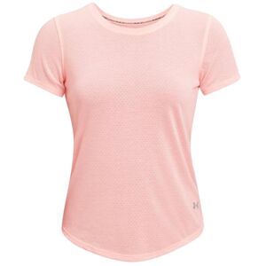 Under Armour Streaker Run Short Sleeve, T-shirt rose femme - Publicité