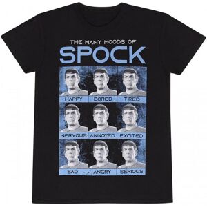 Unisex Adult Many Moods Of Spock T-Shirt