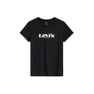 Levis Levi's The Perfect Tee, T-shirt noir femme - Publicité