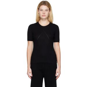 Wolford T-shirt noir en bambou - S - Publicité