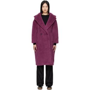 Max Mara Manteau Teddy Bear Icon rose - S - Publicité