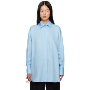 SHANG XIA Chemise bleue exclusive à SSENSE - IT 40 - Publicité