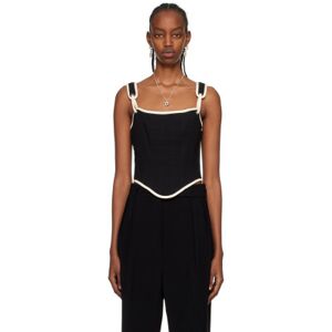 Paris Georgia Camisole Lottie noire exclusive à SSENSE – Work Capsule - XL - Publicité