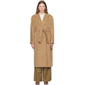 Max Mara Manteau Madame brun clair - IT 36 - Publicité