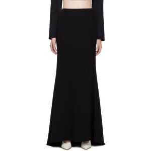 Valentino Jupe longue Couture noire - IT 38 - Publicité