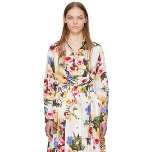 Dolce&Gabbana; Chemise multicolore à motif fleuri - IT 38 - Publicité