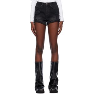 Ksubi Short Rollin Out noir en denim - WAIST US 24 - Publicité