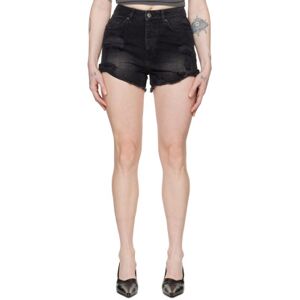 Ksubi Short Rollin Out noir en denim - WAIST US 28 - Publicité