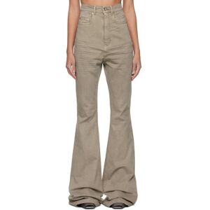 Rick Owens DRKSHDW Jean Bolan blanc cassé - WAIST US 25 - Publicité