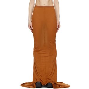 Rick Owens Jupe longue droite orange - IT 44 - Publicité