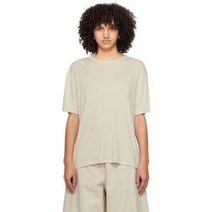 Studio Nicholson T-shirt Lee beige - 0 - Publicité