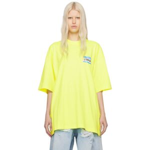 VETEMENTS T-shirt 'My Name Is Vetements' jaune - XS - Publicité