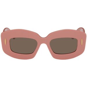 LOEWE Lunettes de soleil Screen roses - UNI - Publicité