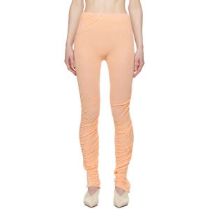 Issey Miyake Legging orange à fronces Ambiguous - 2 - Publicité