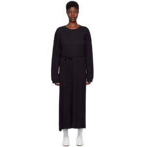 Baserange Robe midi de style cafetan Shaw noire - L - Publicité