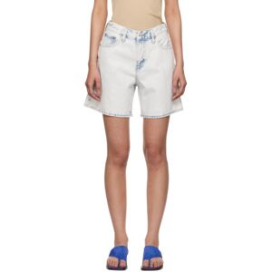 Levi's Short Highwater bleu en denim - WAIST US 28 - Publicité