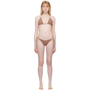 Bond-Eye Haut de bikini Ingrid et culotte de bikini Serenity bruns - UNI - Publicité
