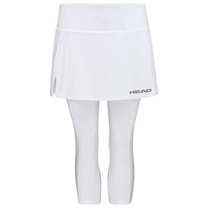 HEAD Club 3/4 Tights Skort W Skirts Femme Blanc FR : XL (Taille Fabricant : XL) - Publicité