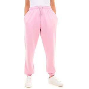 M17 Femme (L, Rose) Jogging surdimensionné recyclé Ourlet à Revers Pantalon de Yoga élastique Poches de survêtement - Publicité