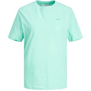 Jack & Jones JXANNA SS REG Every Small Tee Noos T-Shirt, Bleu/imprimé : Logo Turquoise Jjxx, XS Femme - Publicité