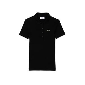 Lacoste Polo MC femme-DF5377-00, Noir, 36 - Publicité