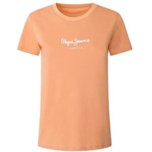 Pepe Jeans Wendy T-Shirt, Orange (Peach), S Femme - Publicité