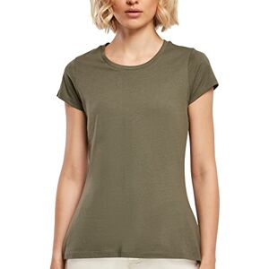 Build Your Brand T- Shirt Basique pour Femme, Olive, XXXXXL - Publicité