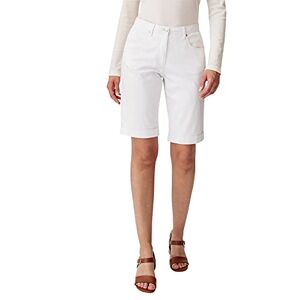 Damart Bermuda Coton Extensible pour Femme, Coupe Ample, Blanc, 44 - Publicité