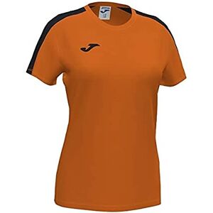 Joma Academy T-Shirt à Manches Courtes pour Femme XL Orange Noir - Publicité