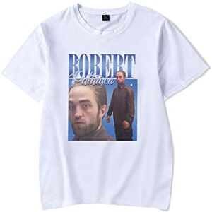 Swdan T-Shirt Homme Manches Courtes Robert Pattinson Tshirt Classics Tee Shirt Unisexe Idées Cadeaux pour Dames/Filles - Publicité