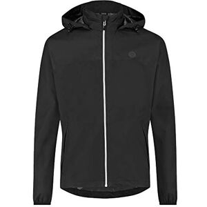 AGU GO Essential Manteau Imperméable Femme et Homme, Polyester Recyclé, Etanche, Unisex Gris L - Publicité