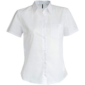 Kariban Judith > Chemise Manches Courtes Femme Blanc, S, Femme - Publicité