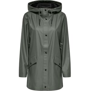 Only Onlelisa Raincoat OTW Manteau de Pluie, Agave Green, L Femmes - Publicité