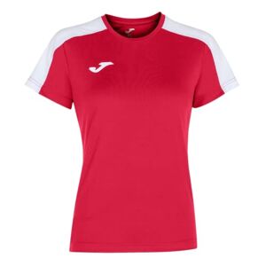 Joma Academy T-Shirt à Manches Courtes pour Femme S Rouge/Blanc - Publicité