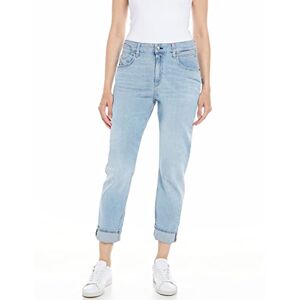 Replay WA416 Marty 573 Online Jeans, Light Blue 010, 29W / L28W Femme - Publicité