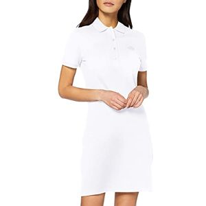 Lacoste Robe Slim Fit Femme , Blanc, 32 - Publicité