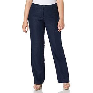 Brax Farina Linen Love Pantalon, Bleu (Navy 22), W27/L30 (Taille Fabricant: 36K) Femme - Publicité