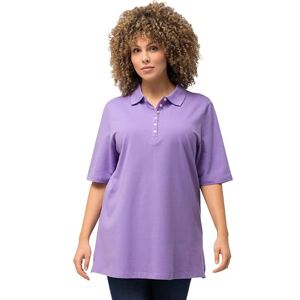 Ulla Popken Polo Hemd_ Chemise serrée, Bleu Lilas, 52 Femmes - Publicité