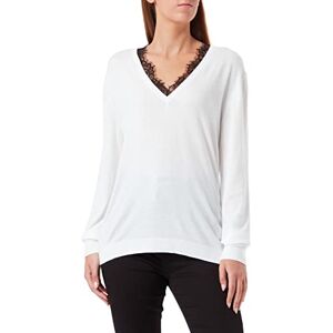 Replay DK1453 Sweater, 001 Blanc, S Femme - Publicité