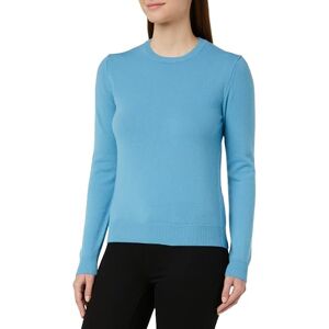 United Colors of Benetton Femme Maillot G/C M/L  Sweater, Bleu Clair 0r9, M - Publicité