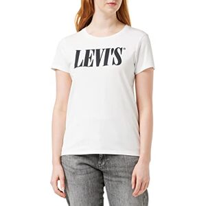 Levis The Perfect Tee T-Shirt Femme, Modern Vintage White, XL - Publicité