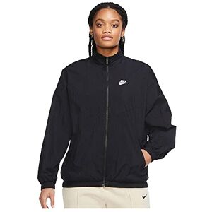 Nike Essential WR Wooven Veste Femme, Black/Black/White, L - Publicité