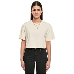 Urban Classics Ladies Short Oversize Tee T-Shirt, Whitesand, S Femme - Publicité
