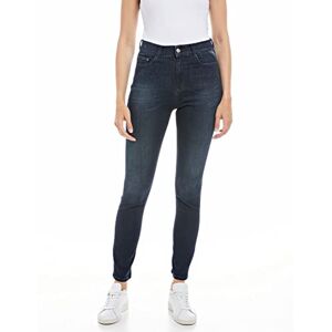 Replay WA495 Mjla 99 Denim Jeans, Dark Blue 007, 29W / 32LW Femme - Publicité