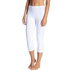 Calida legging 3/4 Confort Pour Femme, Blanc, 36/38 - Publicité
