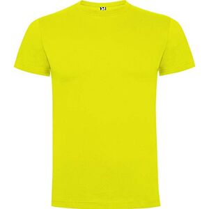 Roly Dogo Premium 6502 T-shirt 100 % coton Unisexe, Vert citron 118, S - Publicité
