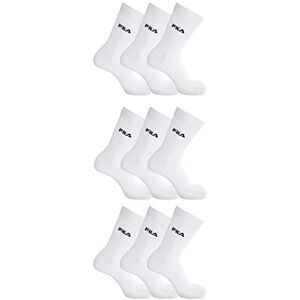 Fila , Chaussettes Mixte Adulte, Blanc, XL - Publicité