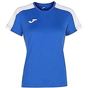 Joma Academy T-Shirt à Manches Courtes pour Femme XXL Bleu Roi/Blanc - Publicité