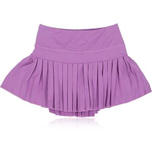 Milltrip Jupes de Tennis Plissées, Jupes Athlétiques, Jupe de Sport Violette pour Femmes avec Poches et Shorts(M) - Publicité