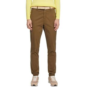 Esprit Pantalons, 350/Khaki Green, 42W x 30L Femme - Publicité